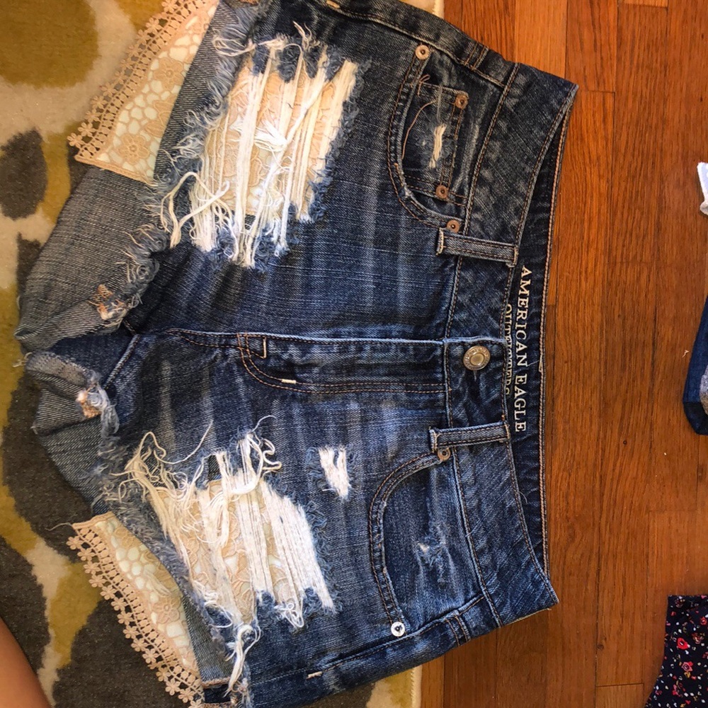 American Eagle Jean shorts (size 4)